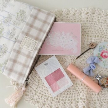 リバティ＊切り替えポーチD