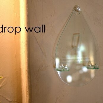 壁掛け　スマホ　タブレット　スタンド　”drop wall”の画像