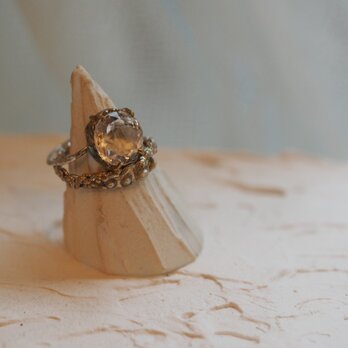 パール＆クォーツリング