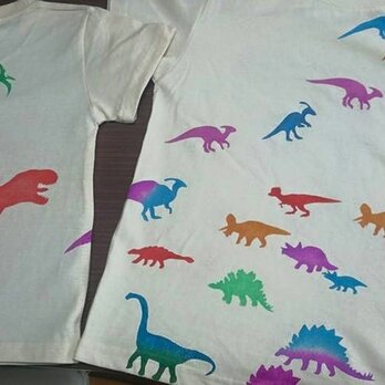 恐竜オアシス・Kids Tシャツの画像