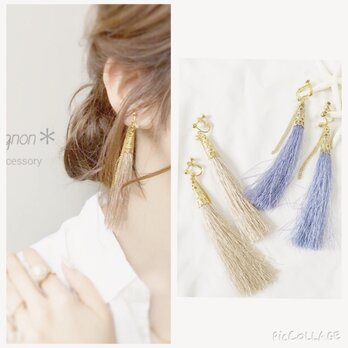 fringe tassel *ear accessory*の画像