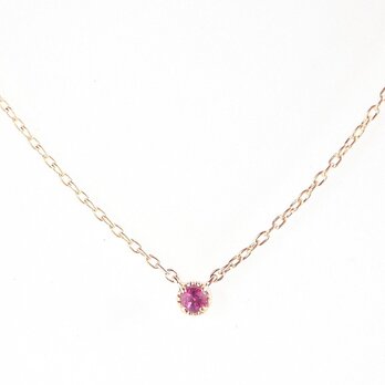 K10 Classical Ruby Necklaceの画像