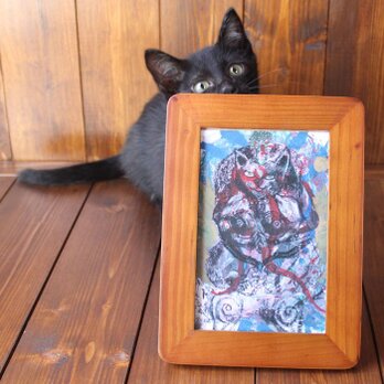 DEVIL-猫仏-ポストカード２枚セットの画像