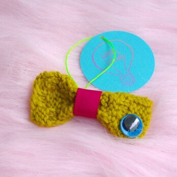 Mr Bow knit (brooch)の画像