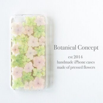 iPhone6/6s　押し花ケース　アジサイ PY