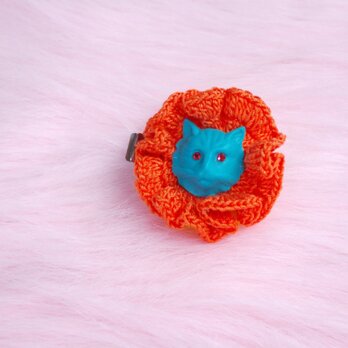 beam kitten (crochet)の画像