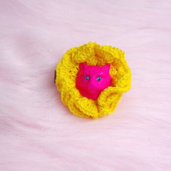 beam kitten (crochet)の画像