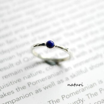 tronc】sv925 lapis lazuli ringの画像
