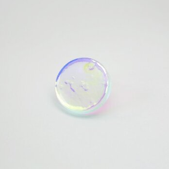 waterdrop pierce (circle pink)の画像