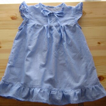 ストライプのブラウス２