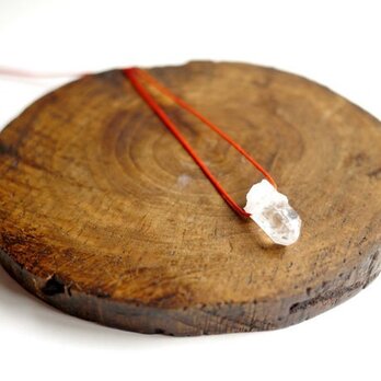 ヒマラヤ水晶/シンプルネックレス 486