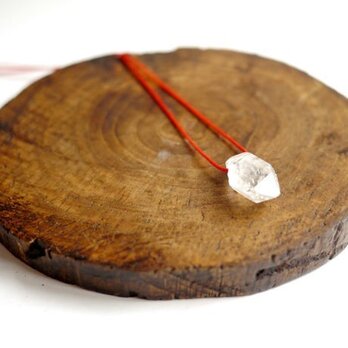 ヒマラヤ水晶/シンプルネックレス 487