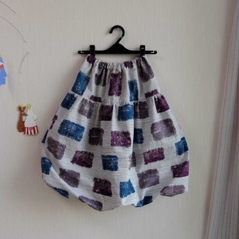 [I様ご予約品]modern block大人バルーンスカート