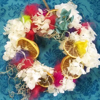 candy wreathの画像