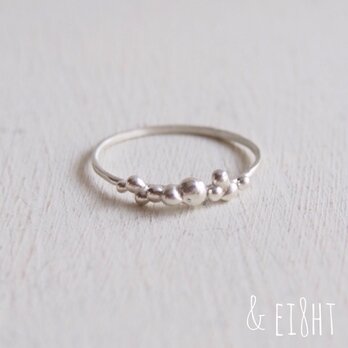 【受注制作】- Silver - Tsubu Ring　（L）の画像