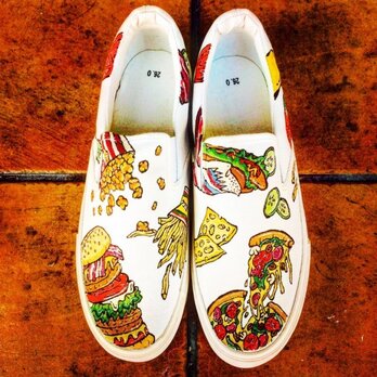 junk food!!/ladies slip-on《受注製作》の画像