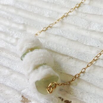 ニュージェイド/コットンローンネックレス