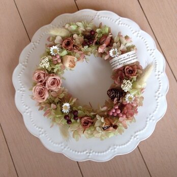 【sold】茜空wreathの画像