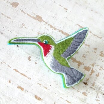 ハチドリちゃん*ブローチ