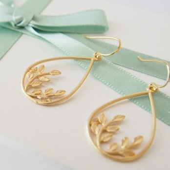 leaf drop＊ピアス