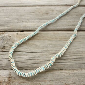 Antique Beads Long Necklace アンティークビーズとターコイズのロングネックレスの画像