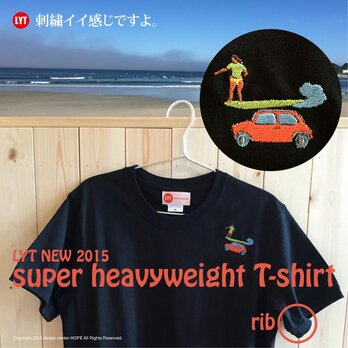SURF 刺繍 ヘビーウェイト Tシャツの画像