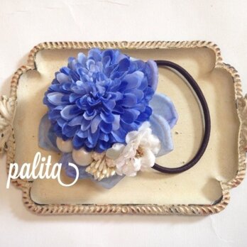 cobalt blue blue ヘアゴム