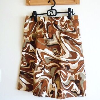 3Lサイズ　プッチ柄　フレアースカート　の画像
