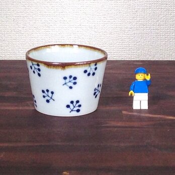 クサチラシ柄のそばちょこ