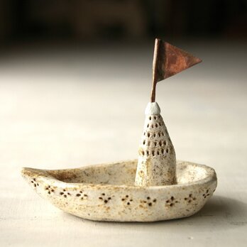 アクセサリホルダー　こびとの舟02