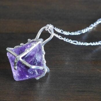1点物★fluorite necklace(purple)の画像