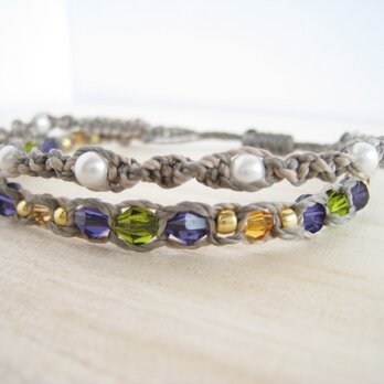 Autumn color braceletの画像