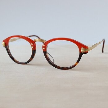 ガーリーなメガネ（red×bekko　18KGP ）