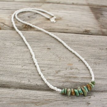 "Pueblo" Green Turquoise Necklaceの画像