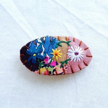花刺繍のミニバレッタ3の画像