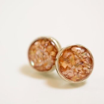 カフェラテ：ピアス