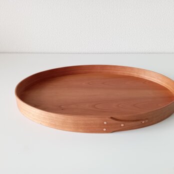 Shaker Oval Tray #8 - チェリーの画像