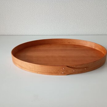 Shaker Oval Tray #8 - チェリーの画像