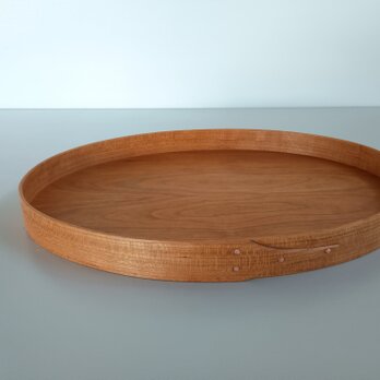 Shaker Oval Tray #8 - チェリーの画像