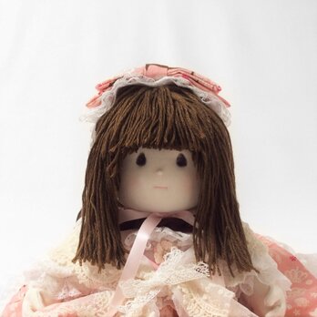 布人形　女の子＜ピンク、ドーリー＞Akodoll#15-024の画像