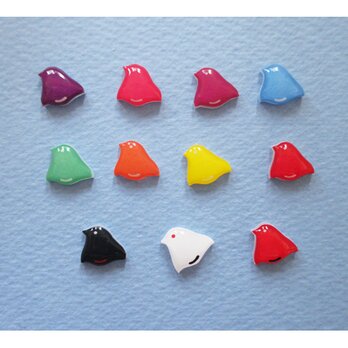 【選べるイヤリング】千鳥【1ペア受注製作】