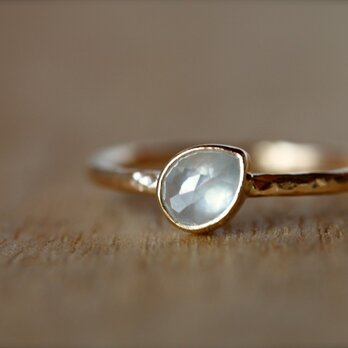 Sugar White Drop Diamond Ring