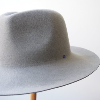 【受注製作】Fedora  - grey × blueの画像