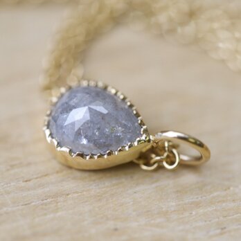Ice Tear Drop Diamond Necklace