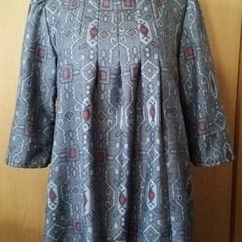 I様ご予約大島紬インタックワンピース