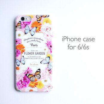 iPhone case for 6/6s 【FLOWER GARDEN】の画像