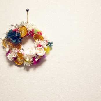 candy wreath roseの画像