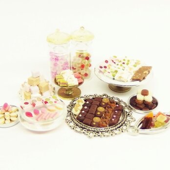 ミニチュア フランスのコンフィズリーがいっぱい