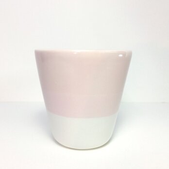 Meoto cup / S (Pink-white)の画像