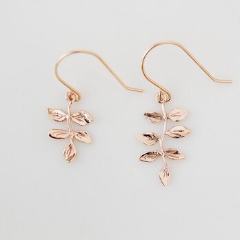 リーフ コンビ K18 ピアス